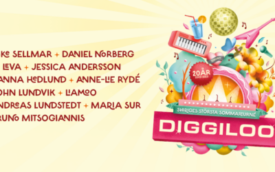Diggiloos jubileumsturné gör ett stopp i Vänersborg!