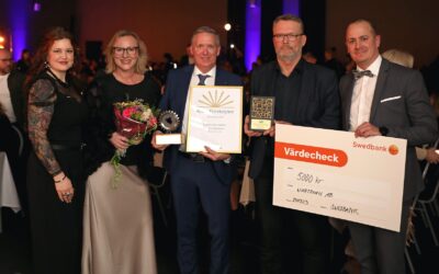 Jubel när Företagarna hyllade näringslivet på Vänersborgsgalan