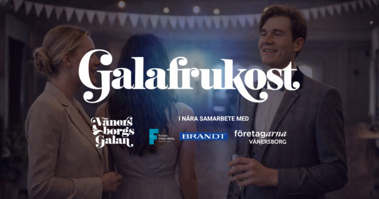 Galafrukost inför Vänersborgsgalans 10-årsjubileum