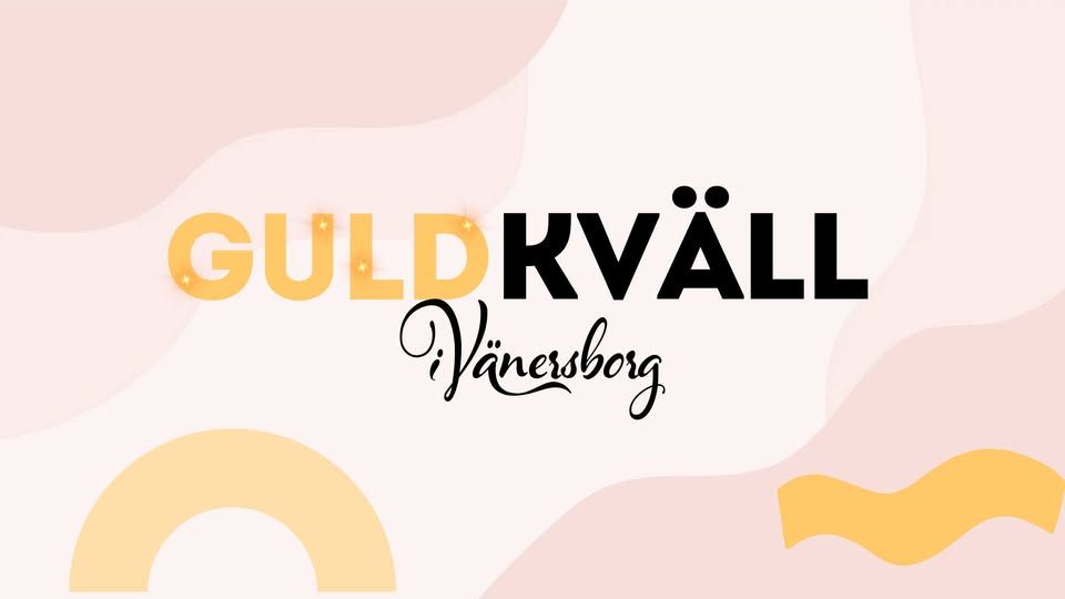 Guldkväll i Vänersborg