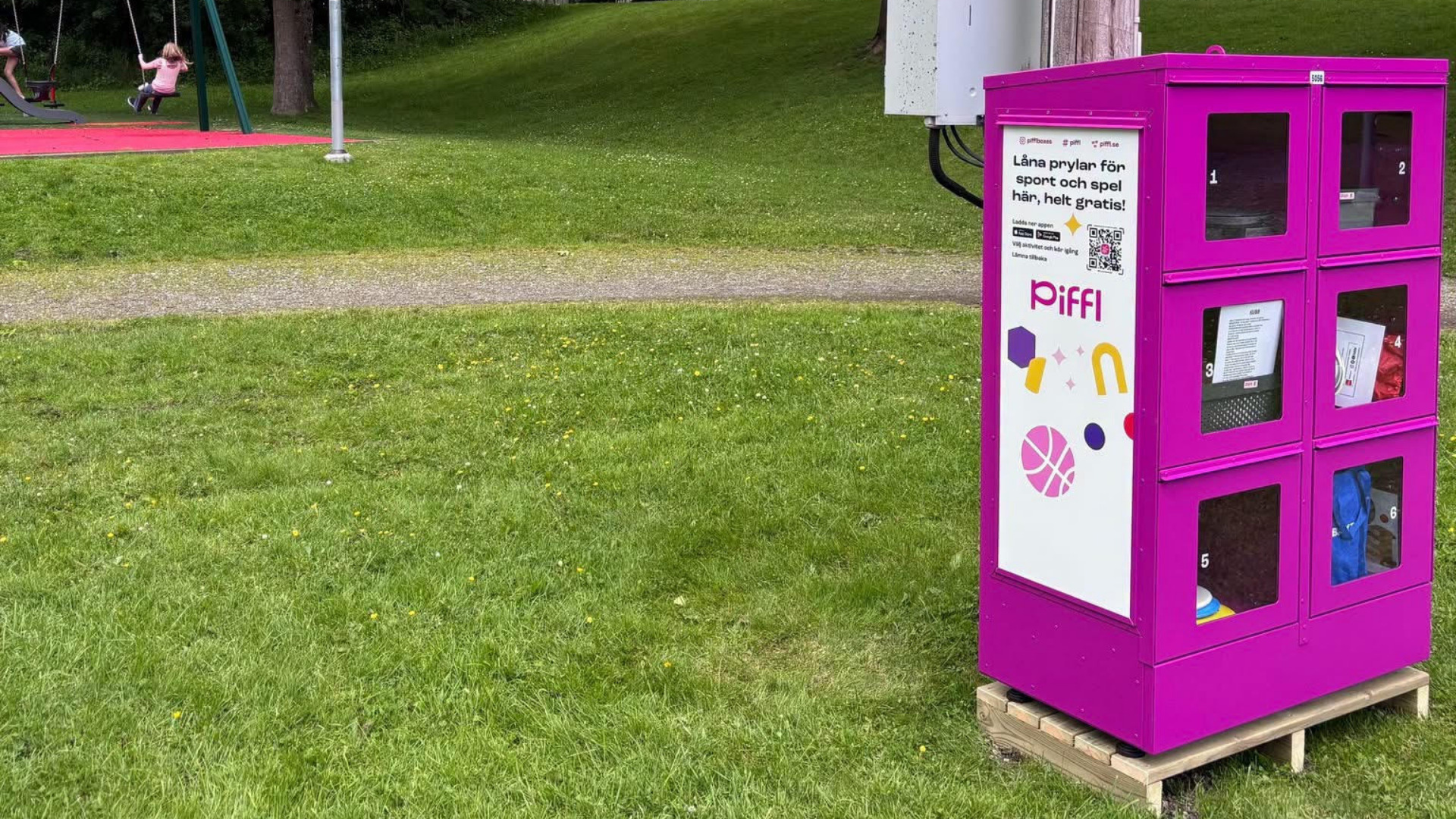 Pifflbox på Skräcklan